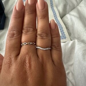 Platinum and Diamonds ring